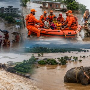 gujrat assam flood