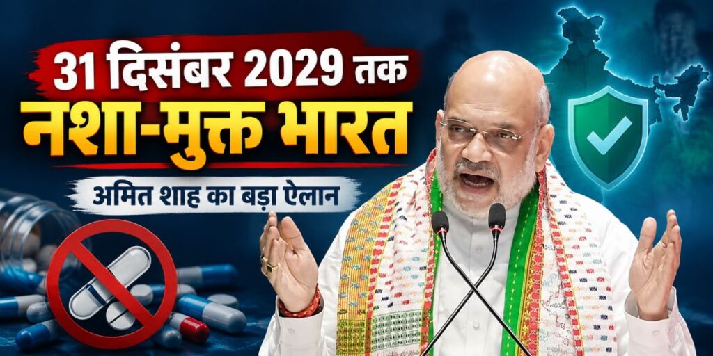 Drug-Free India 2029: अमित शाह ने बताया नशा-मुक्त भारत बनाने का लक्ष्य, पुलिस से की खास अपील