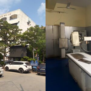 x-ray machine : jag pravesh chand hospital delhi